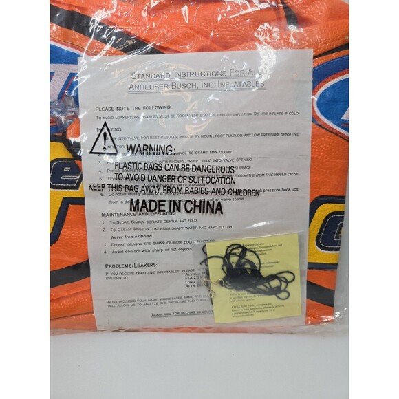 Bud Light NEW March to the Championship Inflatable Basketball 2000 March Madness - Picture 5 of 10